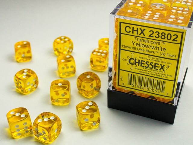 TRAN 36d6 yellow/white