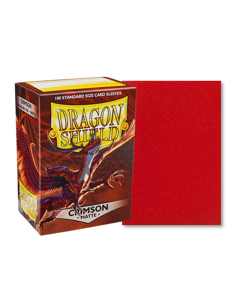 Dragon Shield Std Matte Crimson (100)