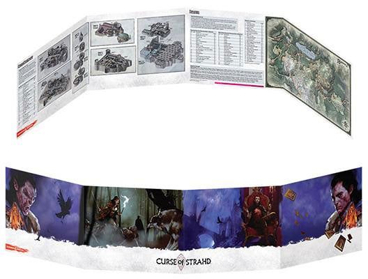 D&amp;D Dm Screen Curse Of Strahd