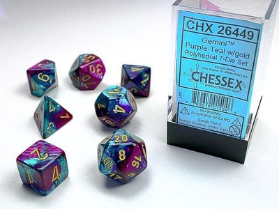 GMNI 7 die purple-teal/gold