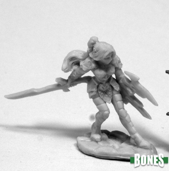 Bones: Aundine, Dark Elf Warrior