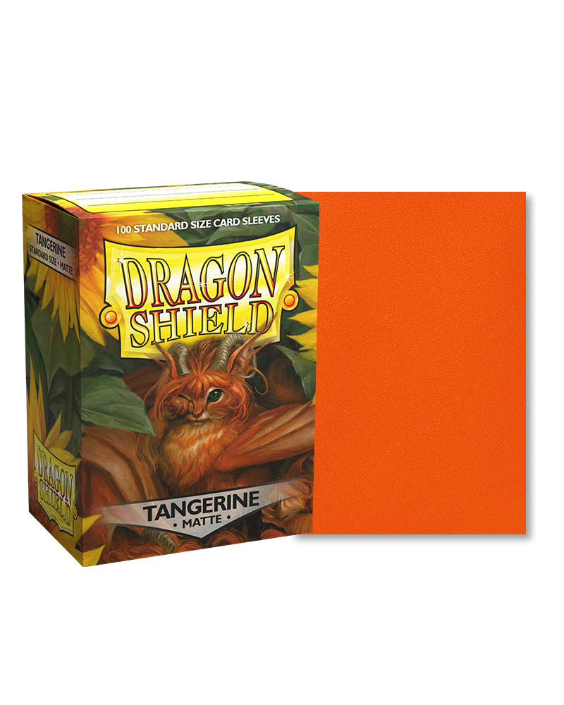 Dragon Shield Matte Tangerine (100)