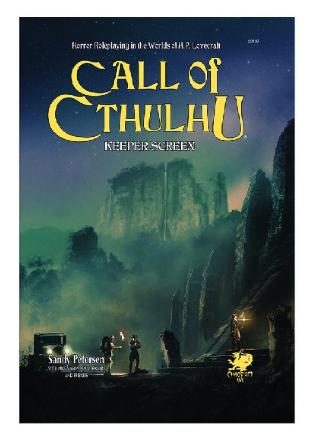 Call of Cthulhu RPG (7e): Keeper Screen