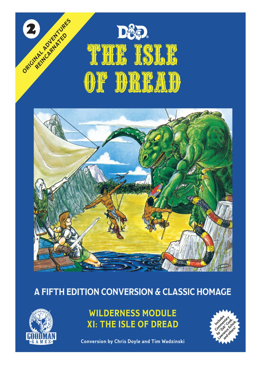 D&amp;D: Original Adventures Reincarnated #2 - Isle of Dread