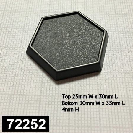 1 inch Hex Gaming Base (20)