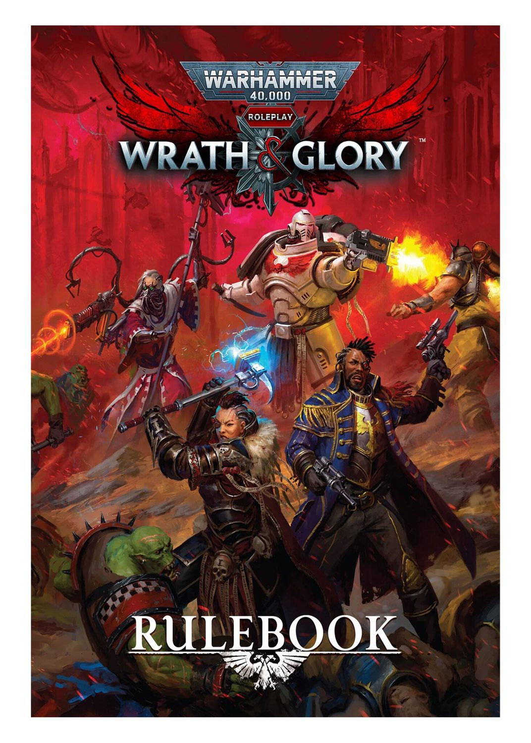 Warhammer 40K Wrath &amp; Glory RPG: Core Rulebook Revised HC