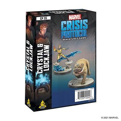 Marvel: Crisis Protocol - Crystal and Lockjaw Character Pack