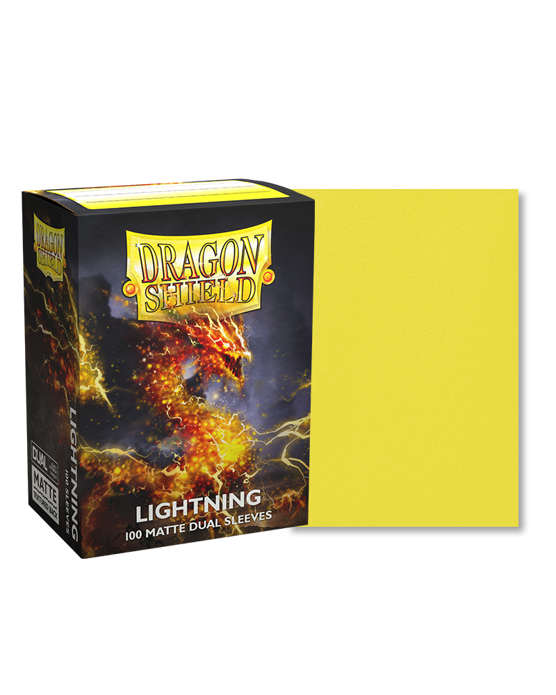 Dragon Shield 100CT Box Dual Matte Lightning