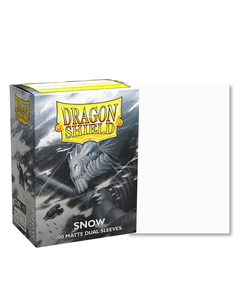 Dragon Shield 100CT Box Dual Matte Snow