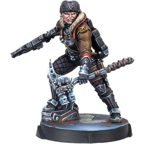 Infinity: O-12 Shona Carano, Aristeia! Swordmaster (Submachine gun)
