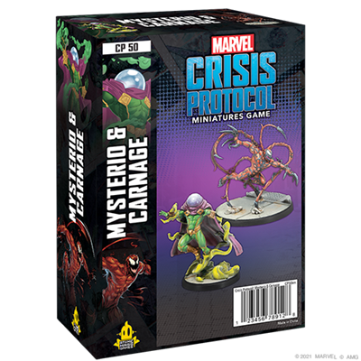 Marvel Crisis Protocol: Carnage &amp; Mysterio Character Pack