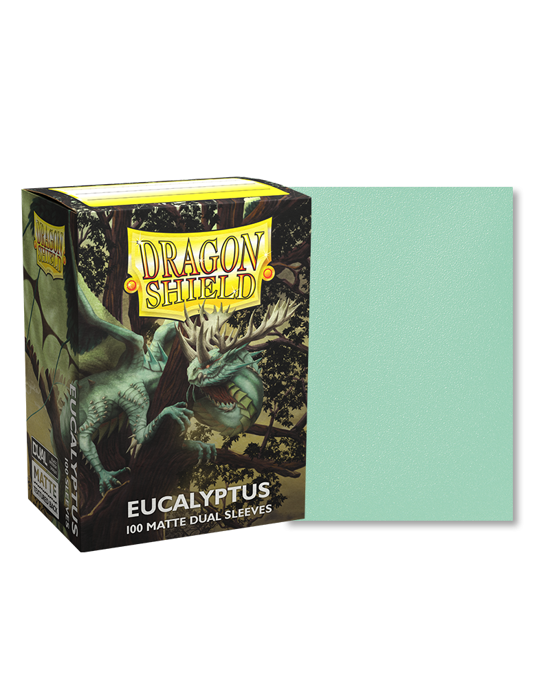 Dragon Shield: Dual Matte 100 - Eucalyptus