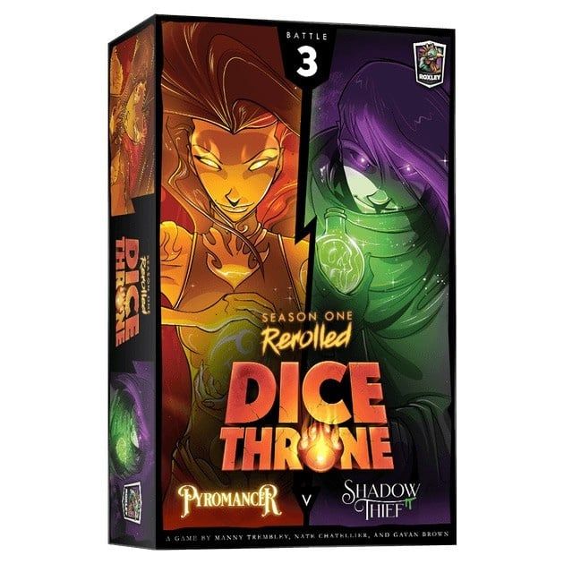 Dice Throne: Season 1 Rerolled - Box 3 - Pyromancer vs Shadow Thief