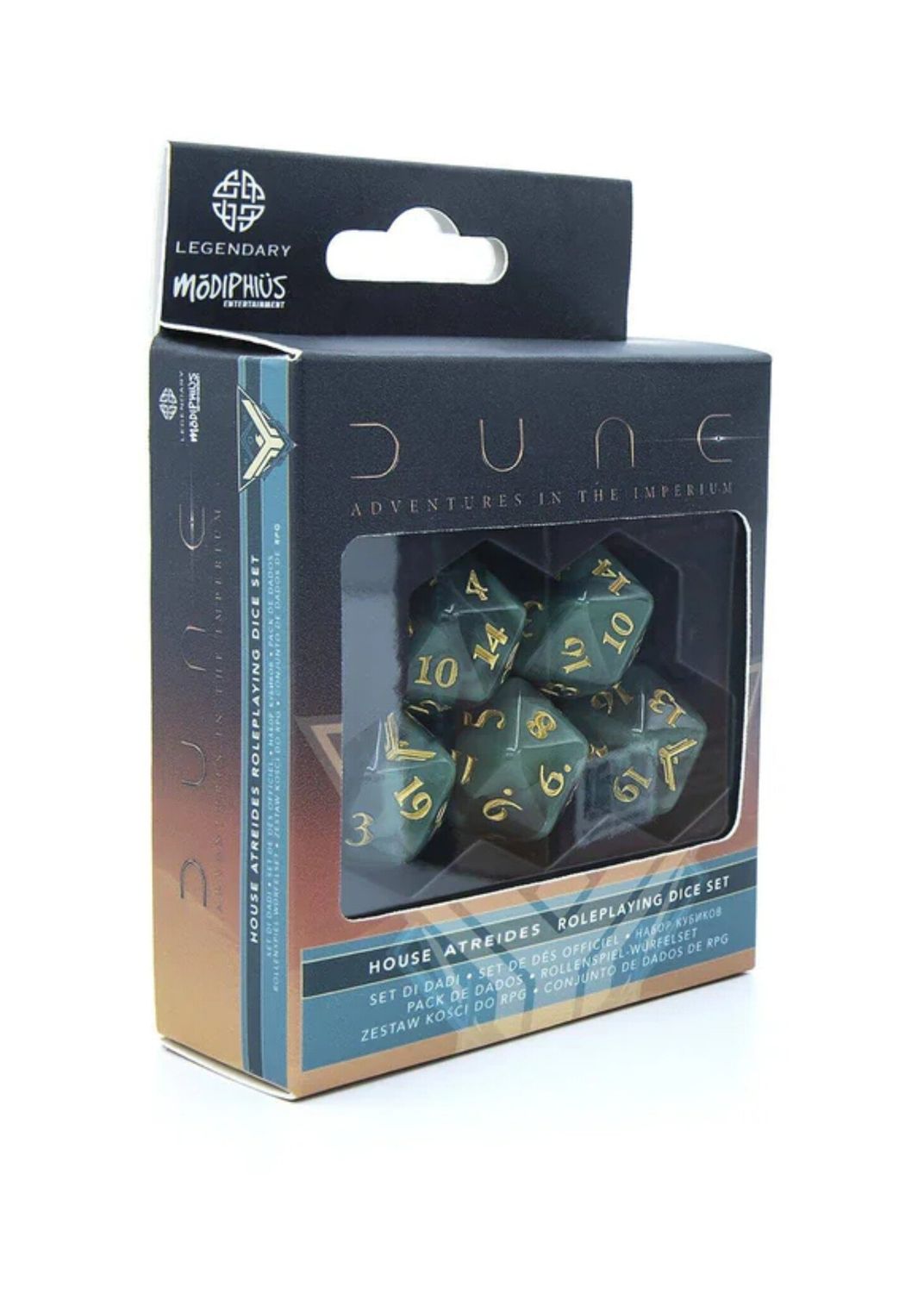 Dune RPG: Dice Set: Atreides