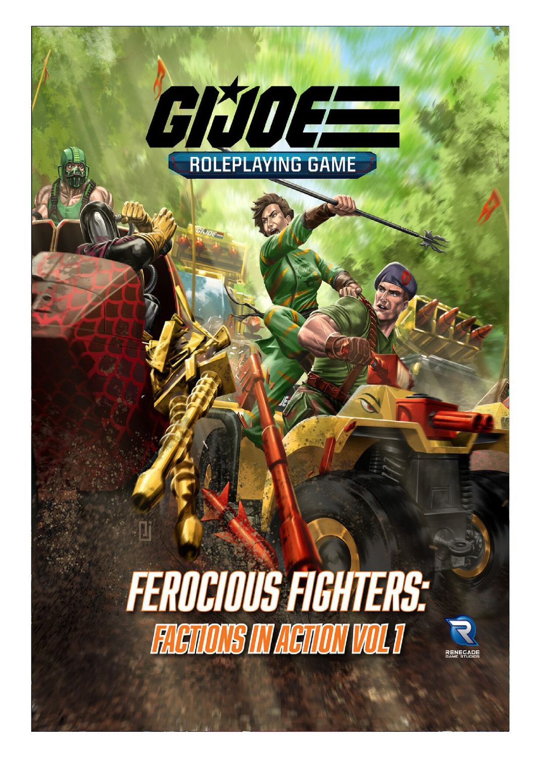 G.I. Joe RPG Ferocious Fighters Vol 1