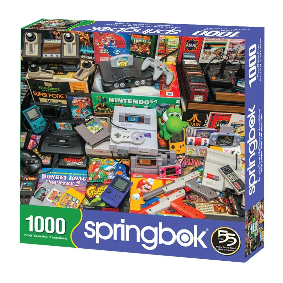 Puzzle: Gamer&#39;s Trove 1000Piece Jigsaw Puzzle
