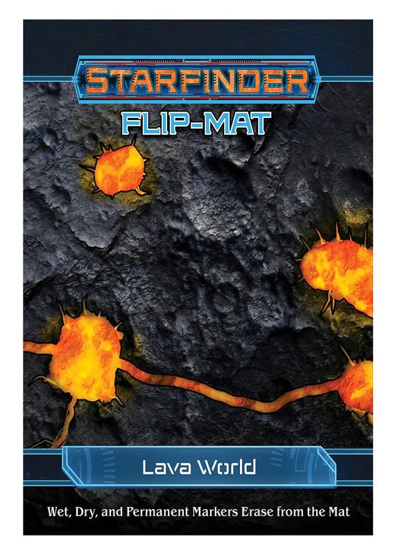 Starfinder RPG: Flip-Mat - Lava World