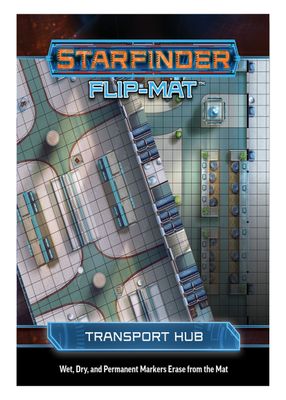 Starfinder RPG: Flip-Mat - Transport Hub