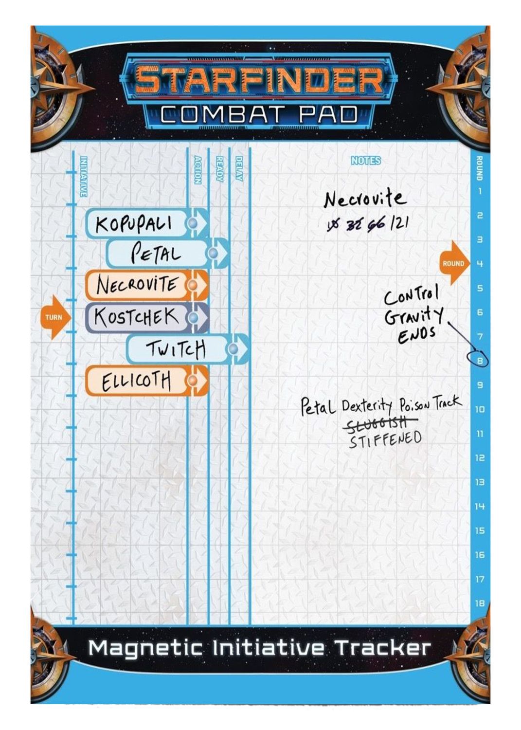 Starfinder RPG: Combat Pad