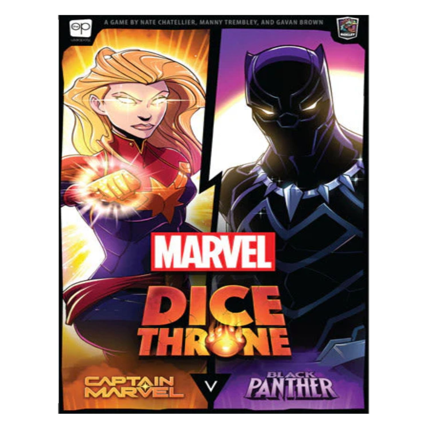 Dice Throne: Marvel: 2-Hero Box 1 (Black Panther &amp; Captain Marvel)