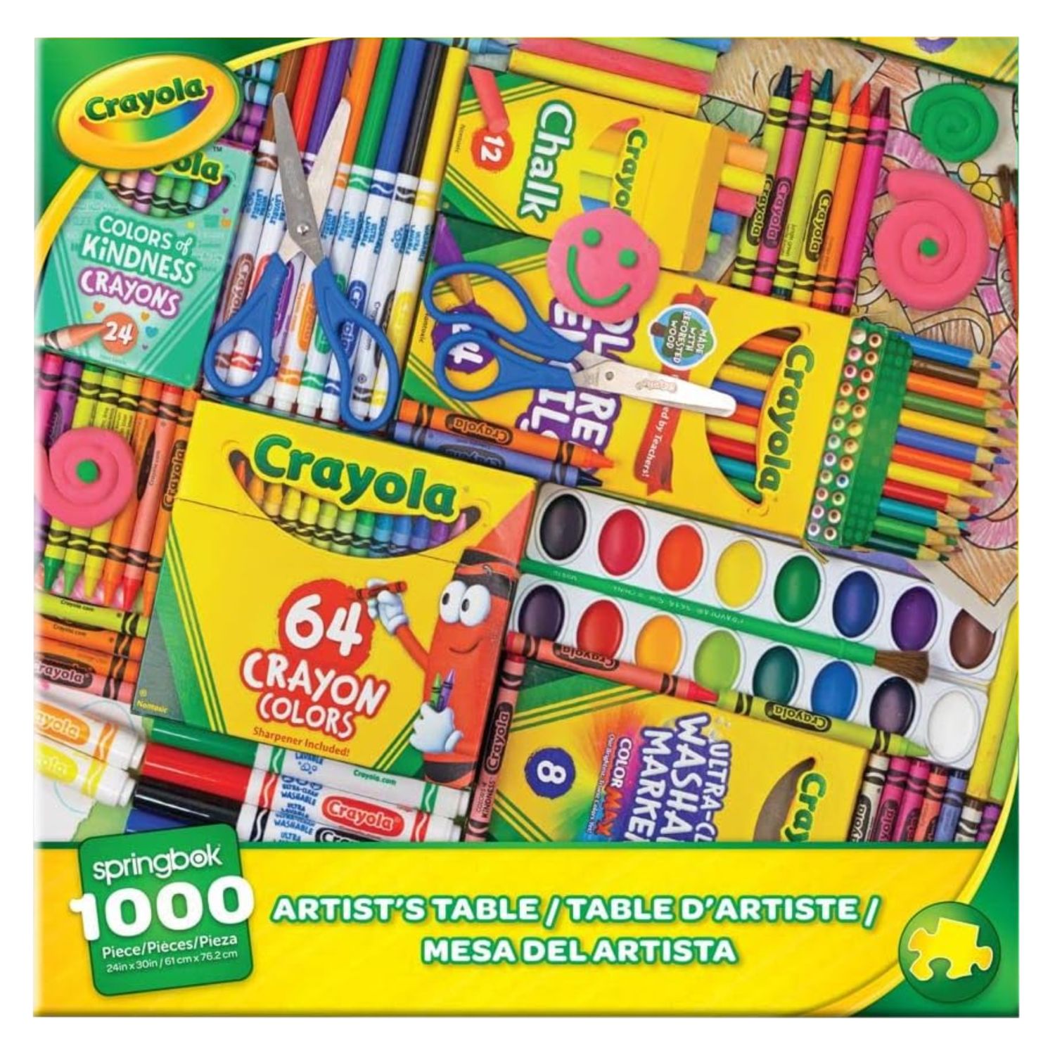 Puzzle: Artist&#39;s Table: 1000 Piece Jigsaw Puzzle
