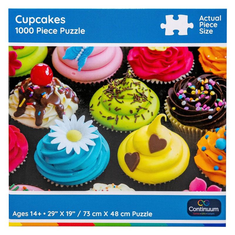 1000 Piece Puzzle - Cupcakes