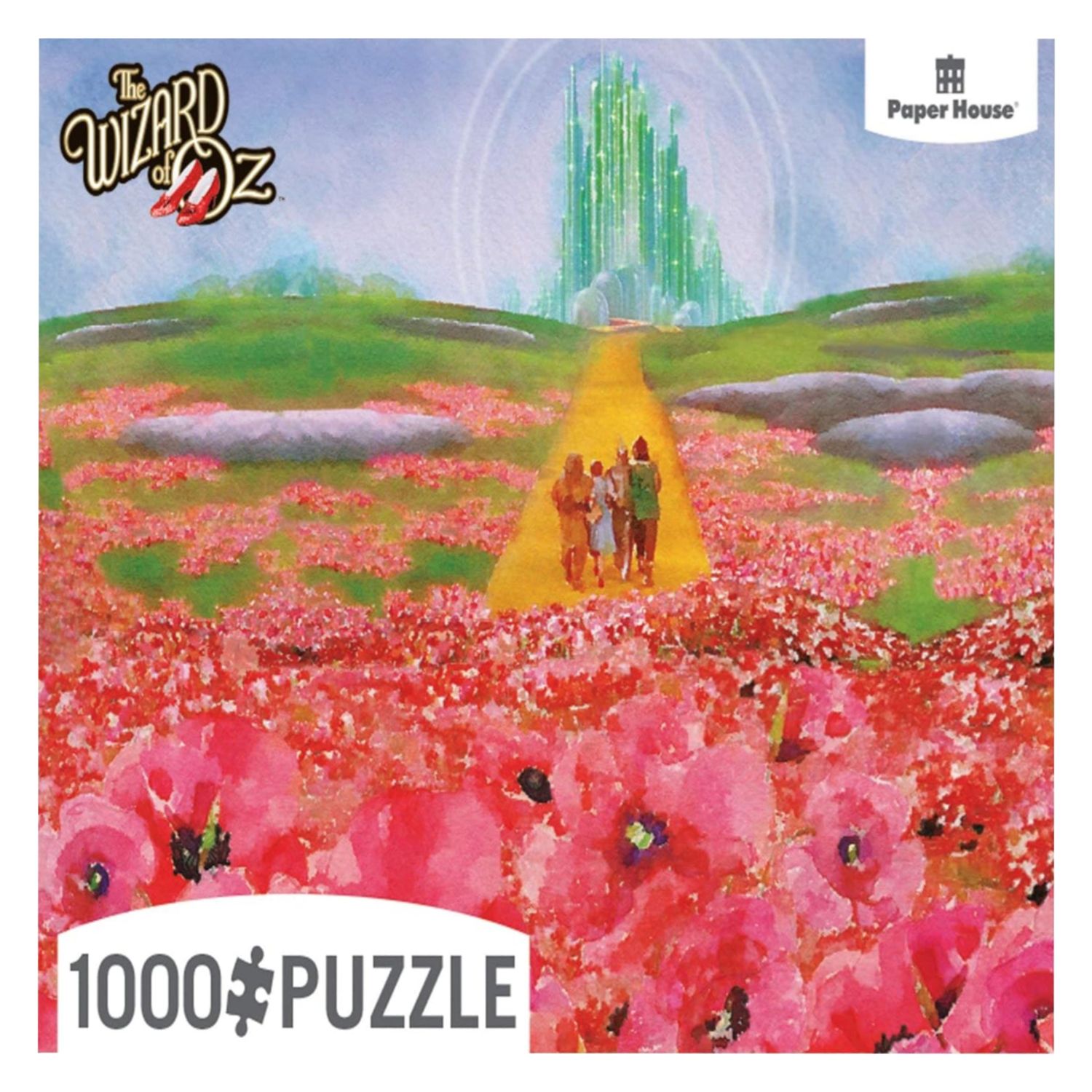 Poppy Fields 1000 Piece Jigsaw Puzzle