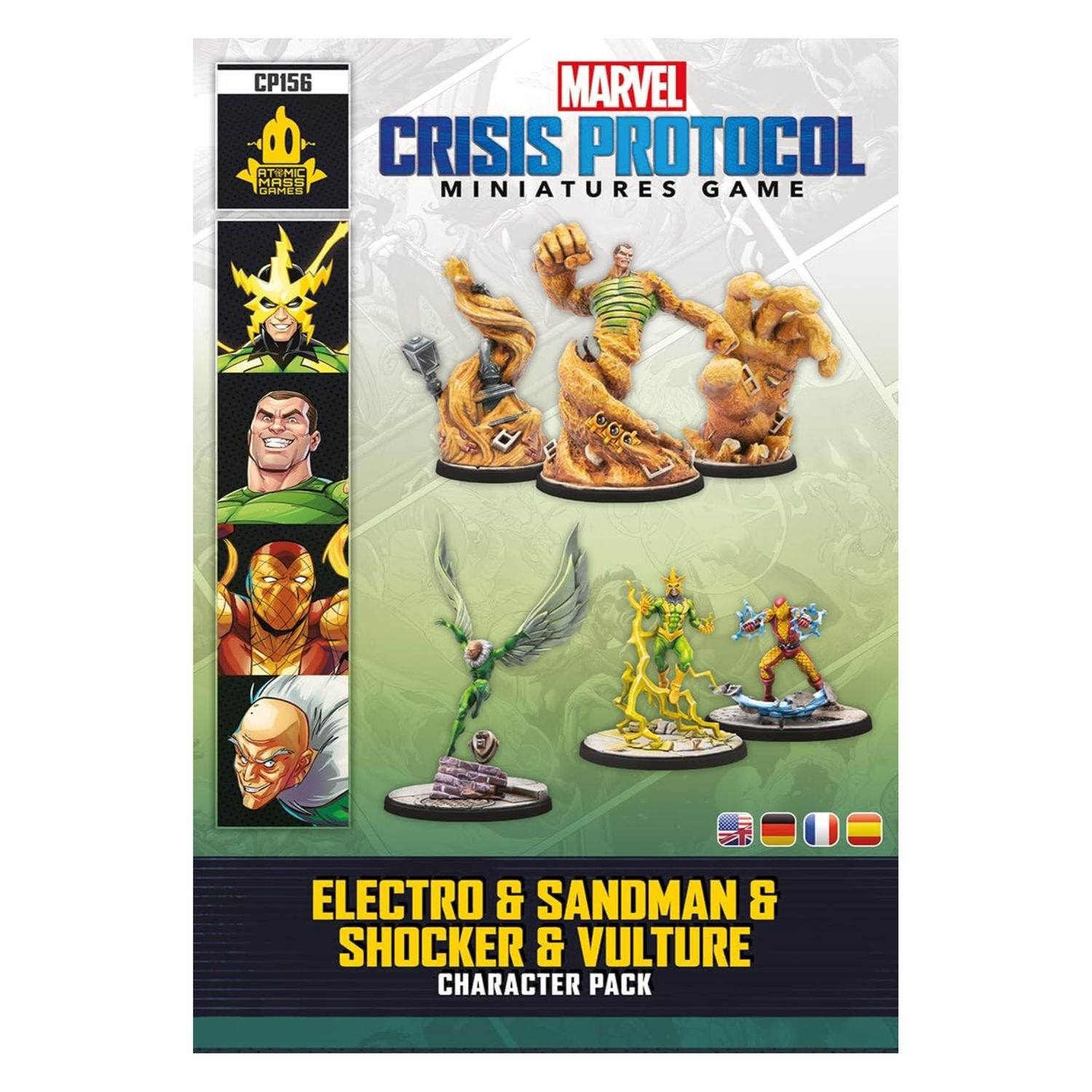 Marvel: Crisis Protocol – Electro &amp; Sandman &amp; Shocker &amp; Vulture