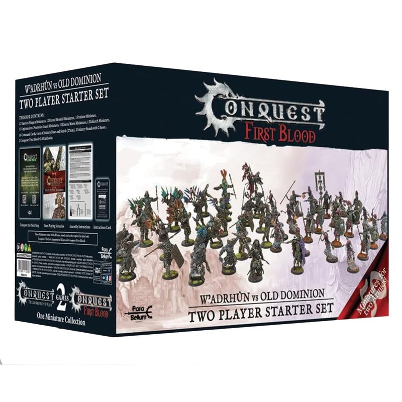 Conquest: First Blood - Two-Player Starter Set - Wadrhun vs Old Dominion
