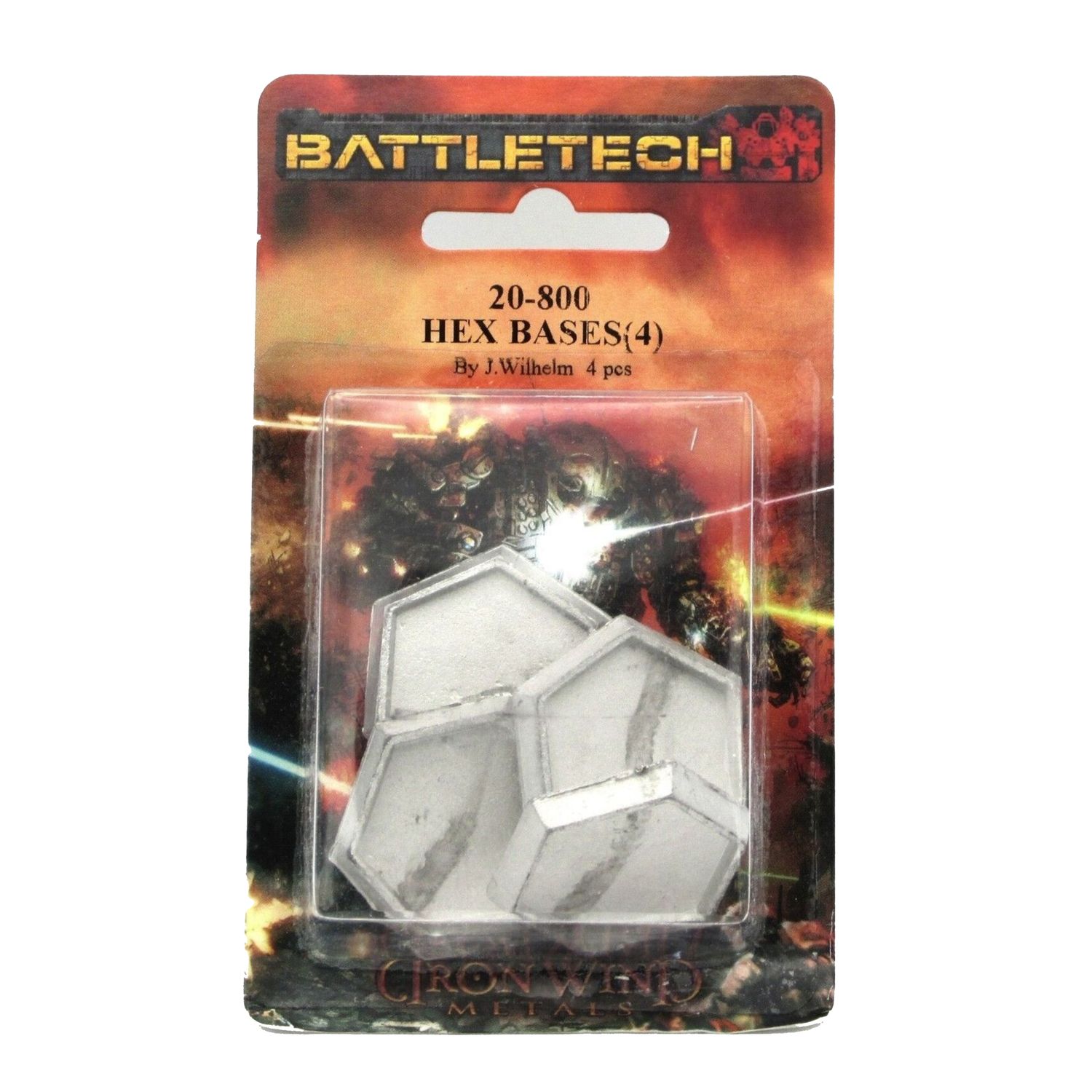 BattleTech Hex Bases (4)