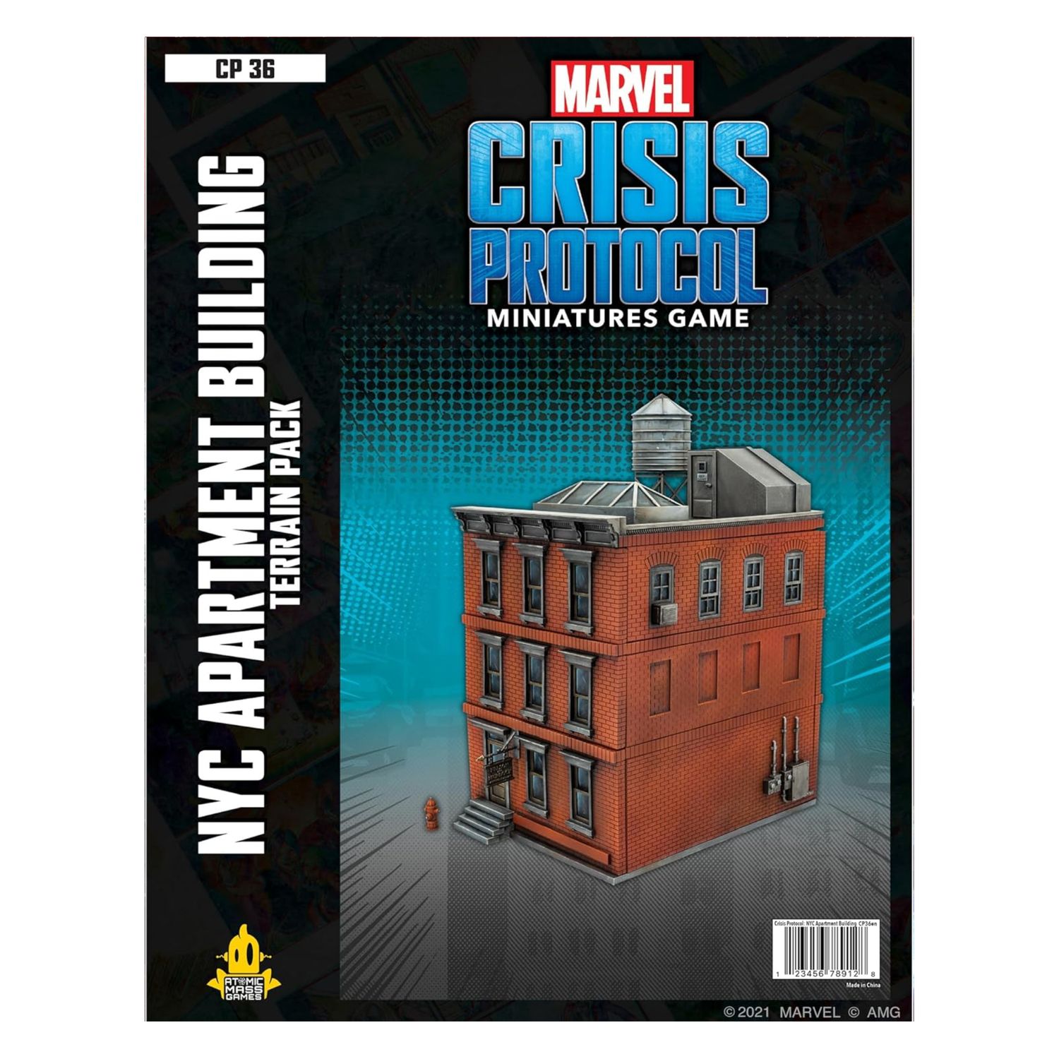 Marvel Crisis Protocol: NYC Apartment Building Terrain Expansion