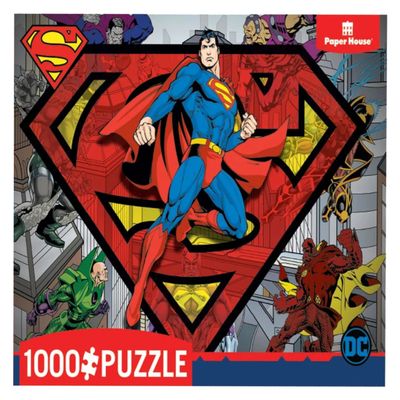 Superman and Villains 1000 Piece Puzzle