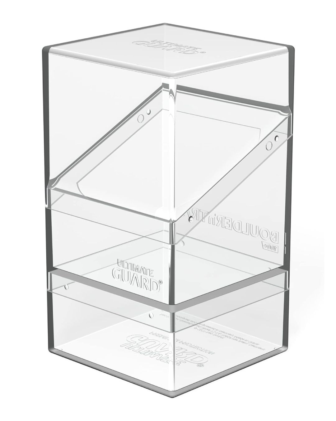 Ultimate Guard Boulder N Tray 100+ Deck Box - Clear