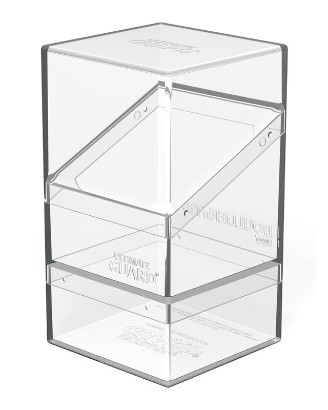 Ultimate Guard Boulder N Tray 100+ Deck Box - Clear