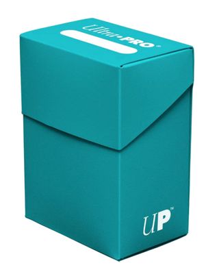 Ultra Pro Deck Box: PRO 80+ Solid Light Blue