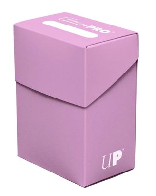 Ultra Pro Deck Box: PRO 80+ Solid Pink