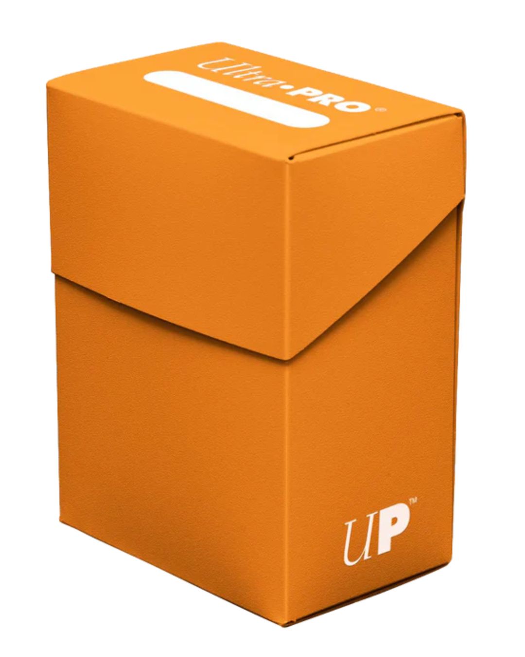 Deck Box: Solid Pumpkin Orange