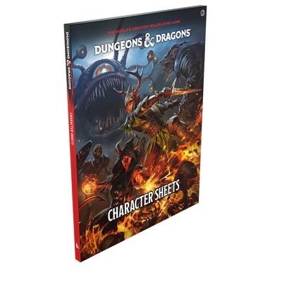 Dungeons &amp; Dragons: Character Sheets 2024