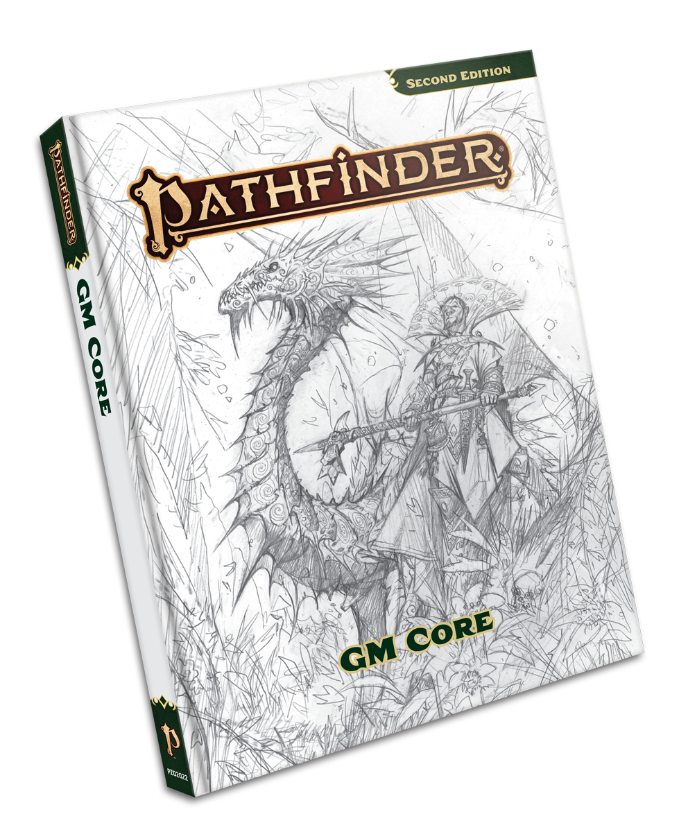 Pathfinder 2nd Edition: GM Core Sketch Cover
