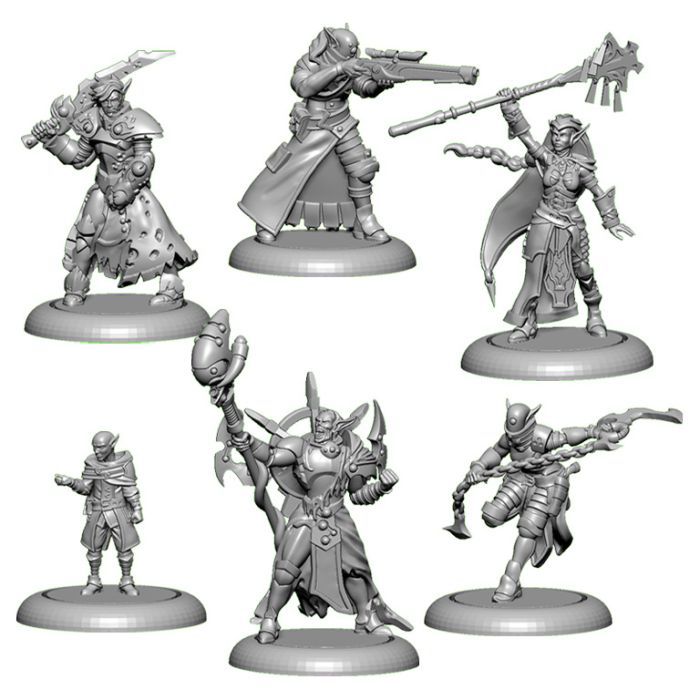 Iron Kingdoms RPG: Shadow of the Seeker Miniatures Set