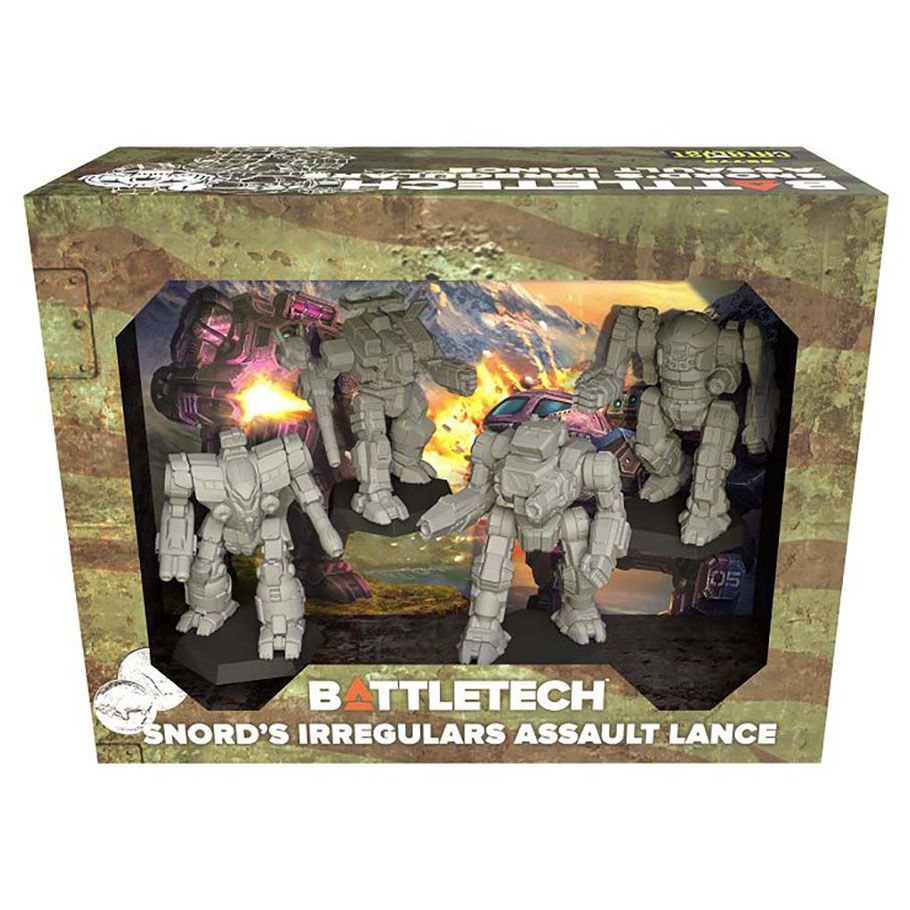 Battletech: Snord&#39;s Irregulars Assault Lance