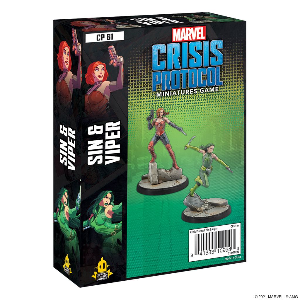 Marvel Crisis Protocol: Sin &amp; Viper