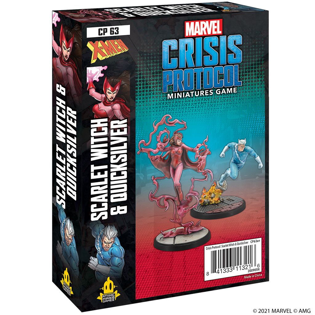 Marvel Crisis Protocol: Scarlet Witch &amp; Quicksilver