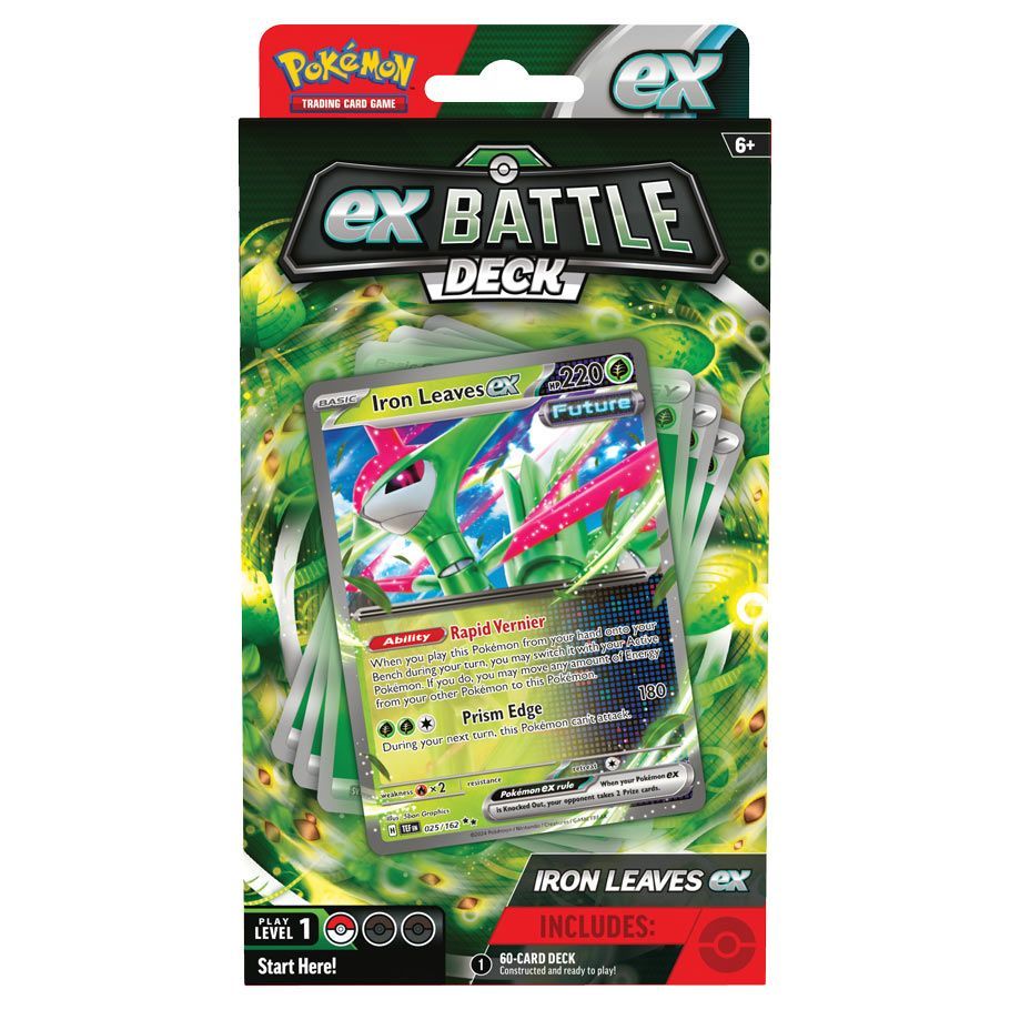 Pokémon TCG: Iron Leaves ex Deluxe Battle Deck