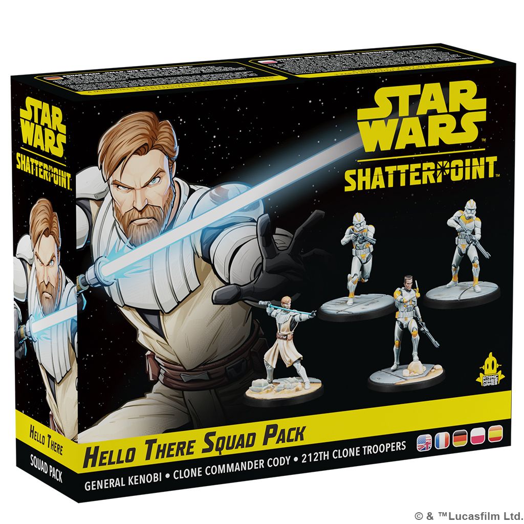 Star Wars Shatterpoint: Hello There Squad Pack