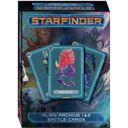 Starfinder RPG: Alien Archive 1 &amp; 2 Battle Cards