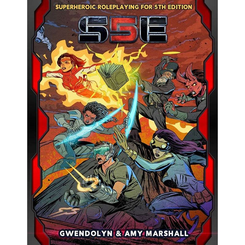 S5E: Superheroic Roleplaying for 5th Edition - Core Rulebook