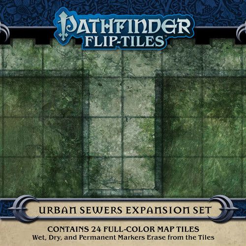 Pathfinder RPG: Flip-Tiles - Urban Sewers Expansion