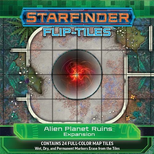 Starfinder RPG: Flip-Tiles - Alien Planet Ruins Expansion