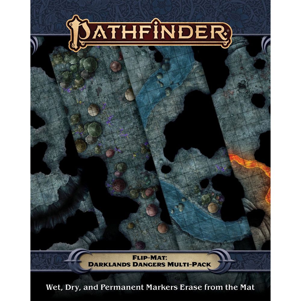 Pahtfinder RPG: Flip-Mat - Darklands Dangers Multi-Pack